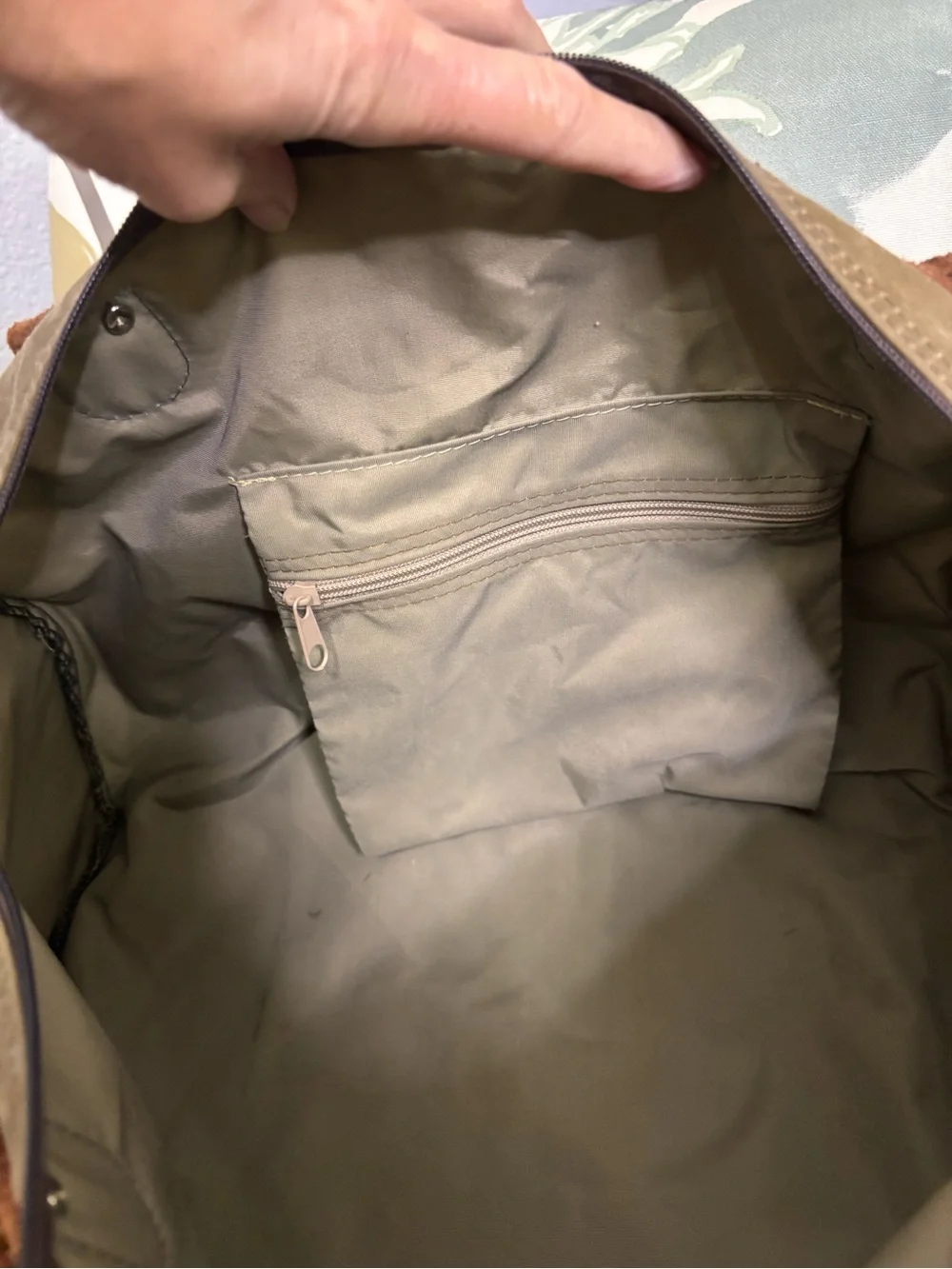Scarborough and Tweed Morgan Stanley Men's Brown/Olive Canvas Weekender Bag